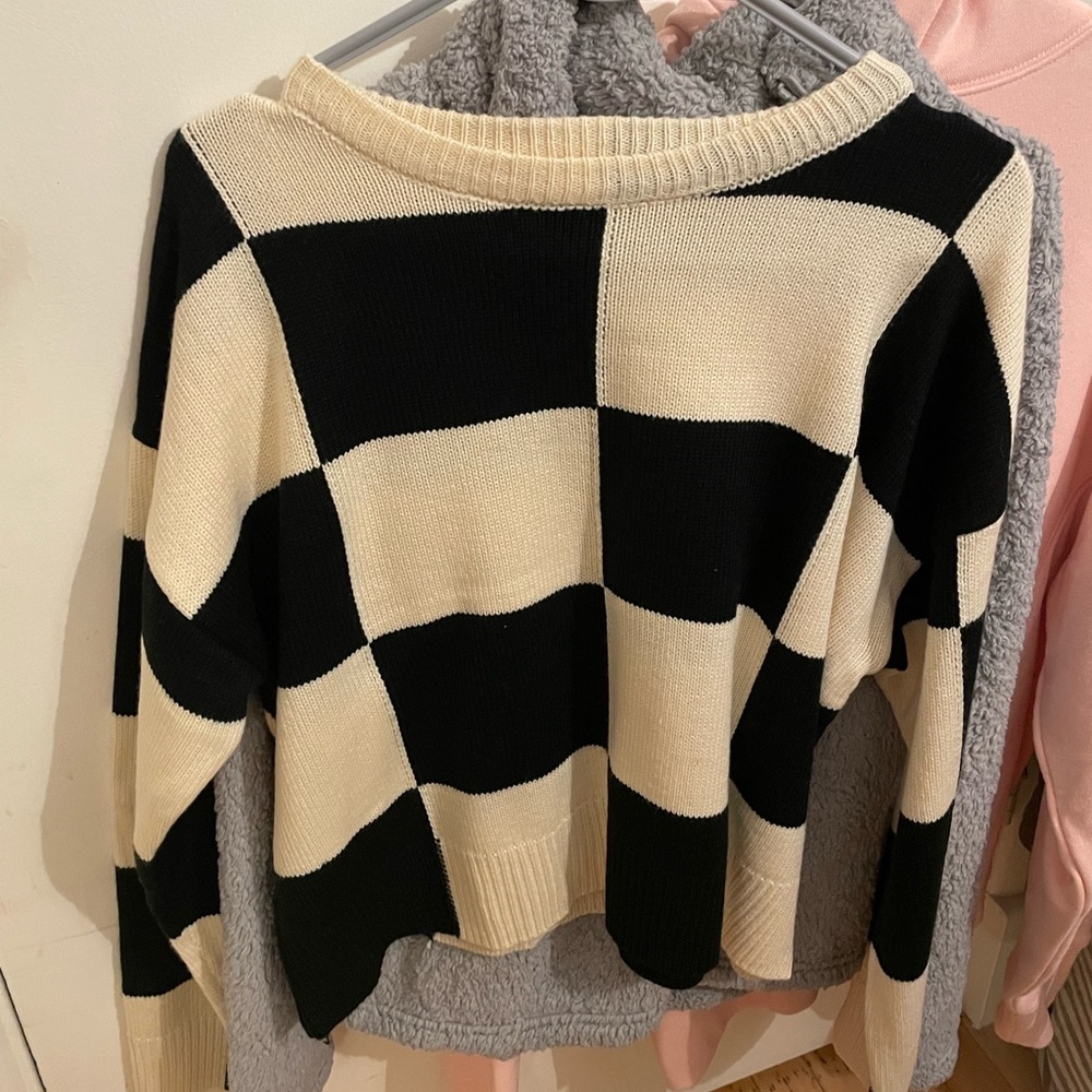 Checkered Sweater